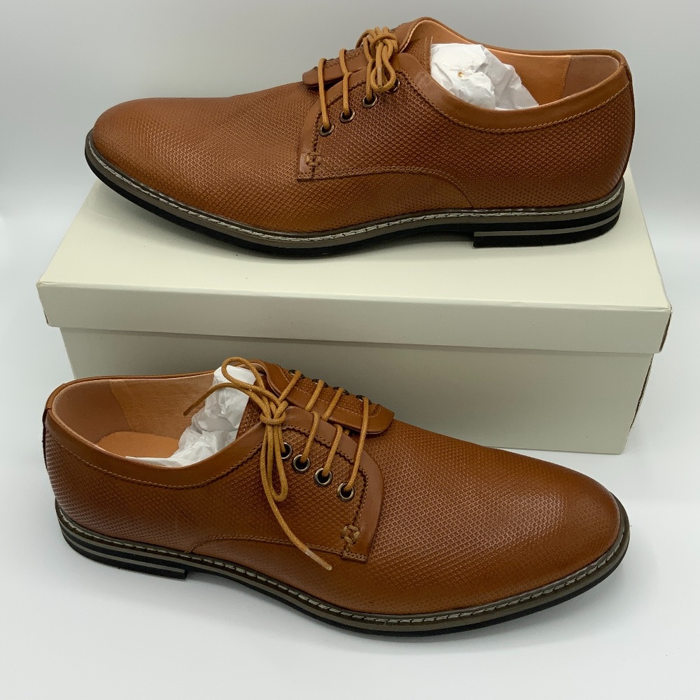 Men’s Joseph Abboud Daytona Textured Oxfords 12
